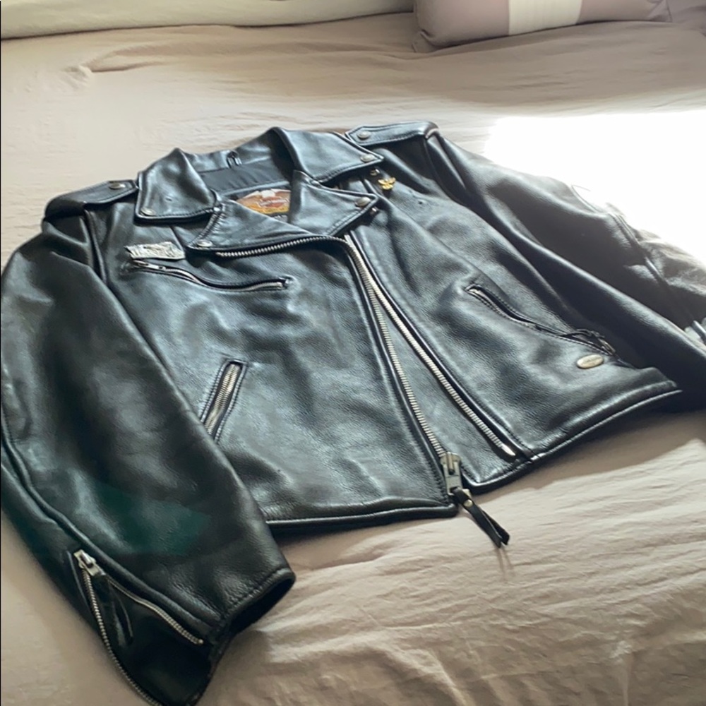 Harley Davidson motorcycle coat